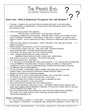 A quick view of what to emphasize in The Private Eye process through the year with students